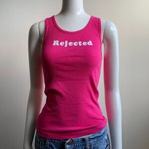 Vintage Adiqshun Orly Star Rejected Tank top made famous by Britney & Paris